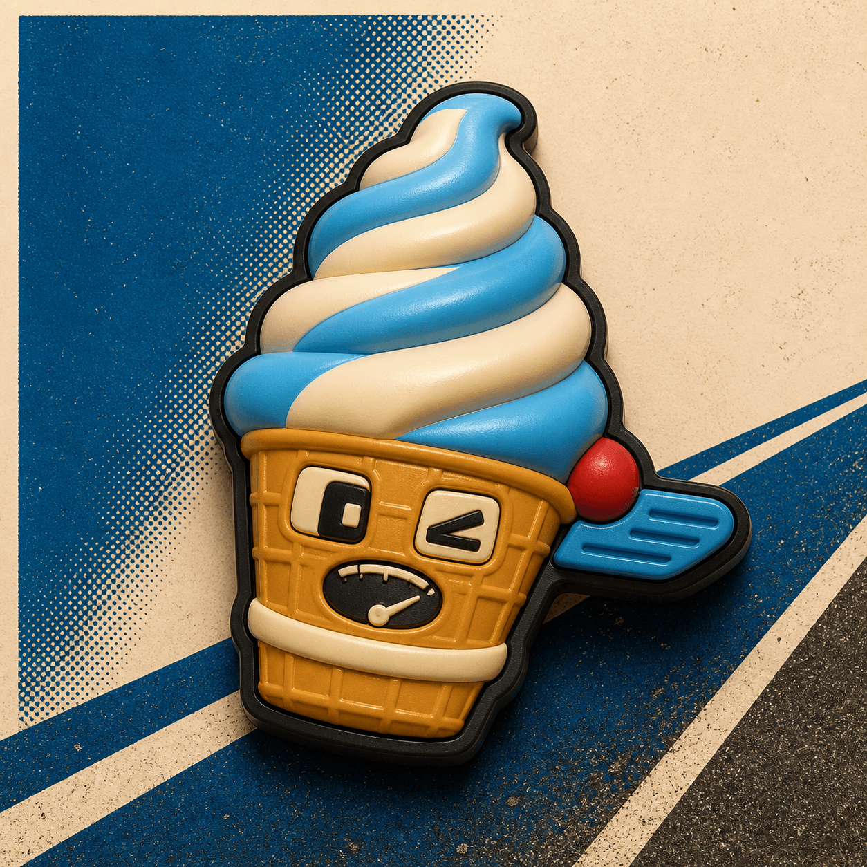 Coneway Cruiser, an original Snack Run series preview concept