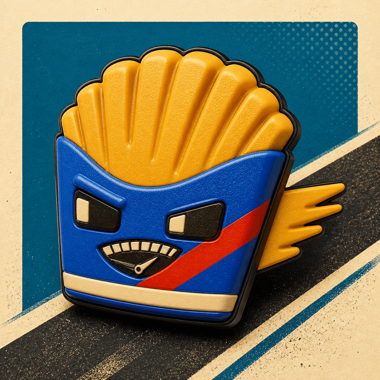 Crinkle Cruise original Snack Run character concept
