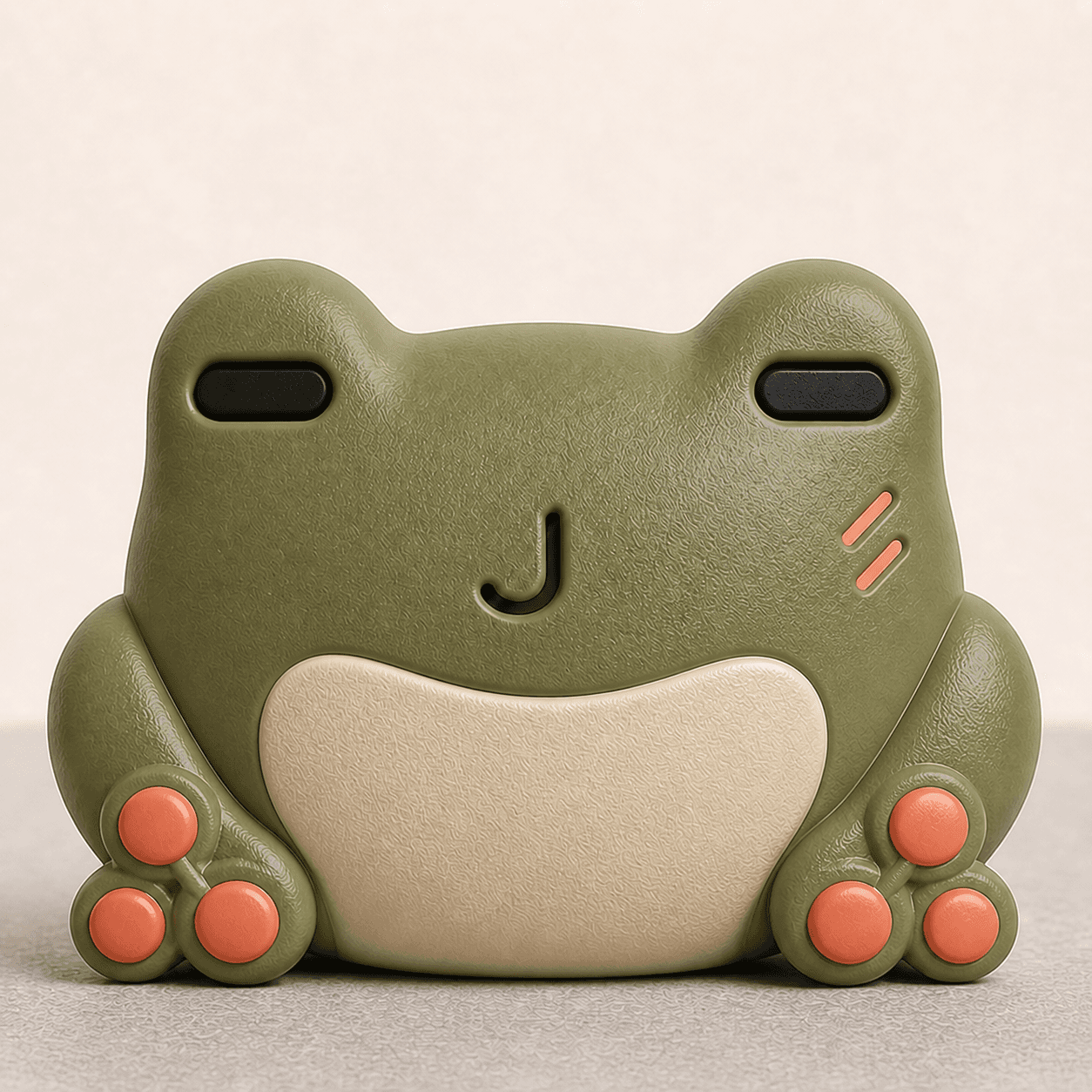 Original Ventlings tree frog digital preproduction car-vent character concept